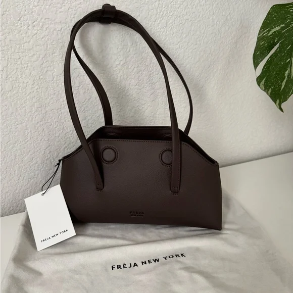 Freja Mini Chrystie Bag Espresso - Picture 7 of 8